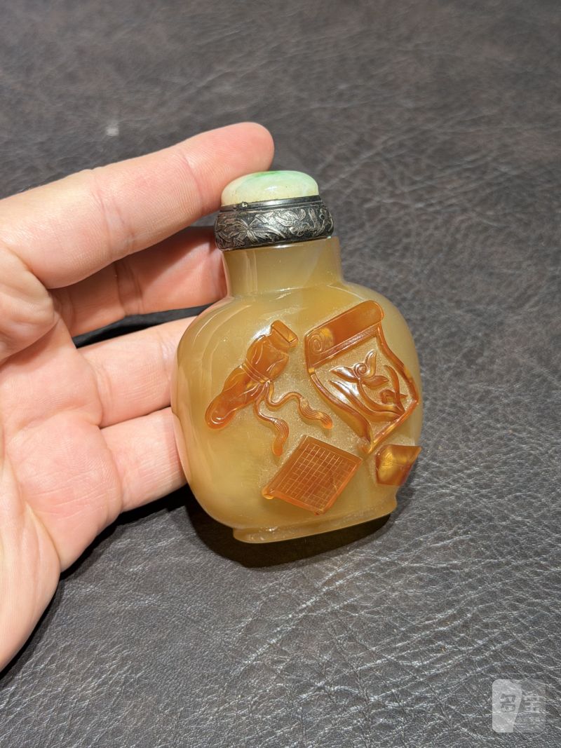 清 玛瑙玉器一组六件 - 图51